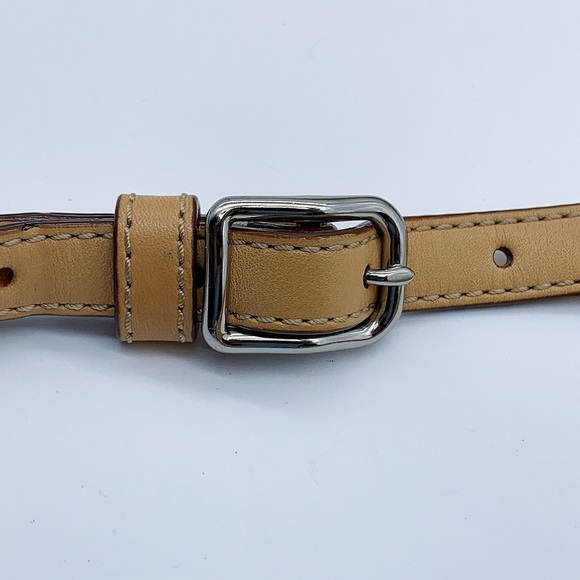 Coach Leah Optic Art Coated Canvas Crossbody Shoulder Bag in Brown Ivory - Picture 16 of 16